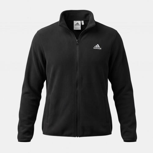 Adidas Μαύρη Fleece Ζακέτα / Pre Owned